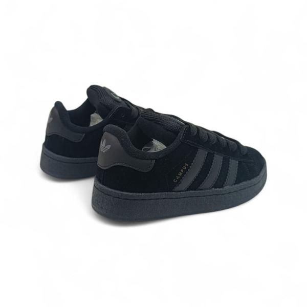 Adidas Campus Siyah Siyah Nubuk Çocuk Spor