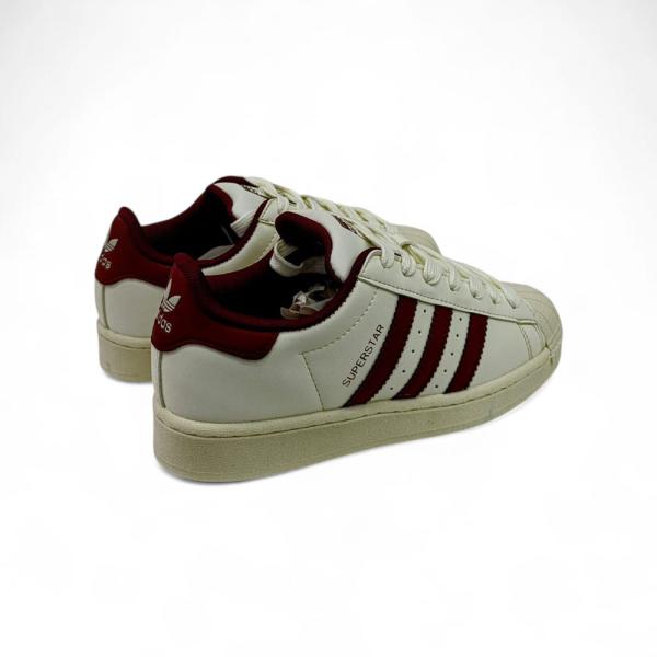 Adidas Super Star Bej Bordo