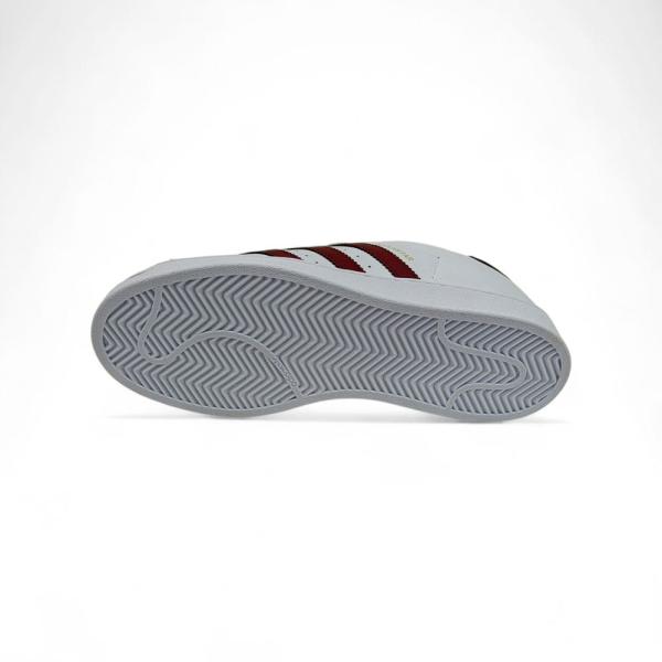 Adidas Super Star Beyaz Bordo