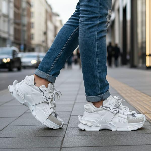 Dolce Gabbana 5862 Beyaz Beyaz Çift Bağcıklı