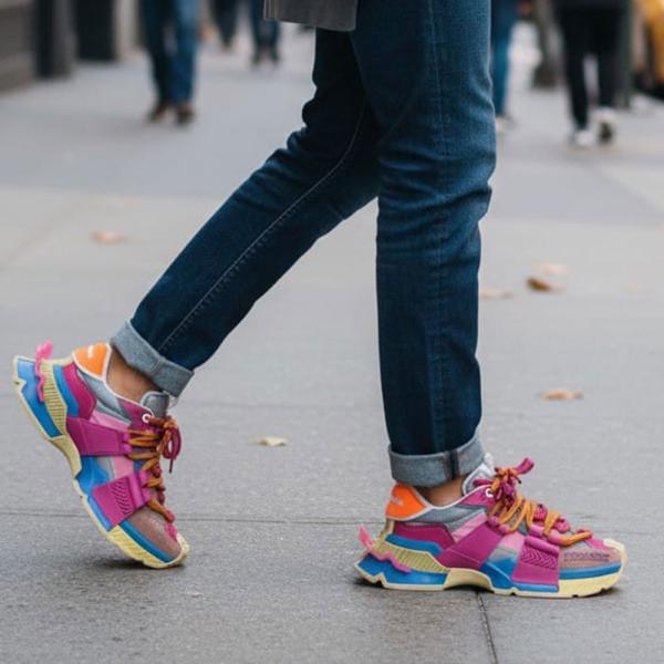 Dolce Gabbana 5862 Fuşya Çift Bağcıklı