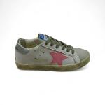 Golden Goose Super Star Beyaz Pembe Gümüş