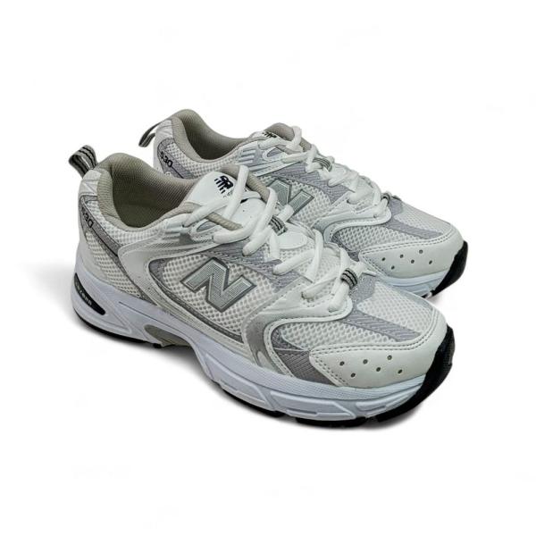 New Balance Beyaz Gümüş Mikro Taban