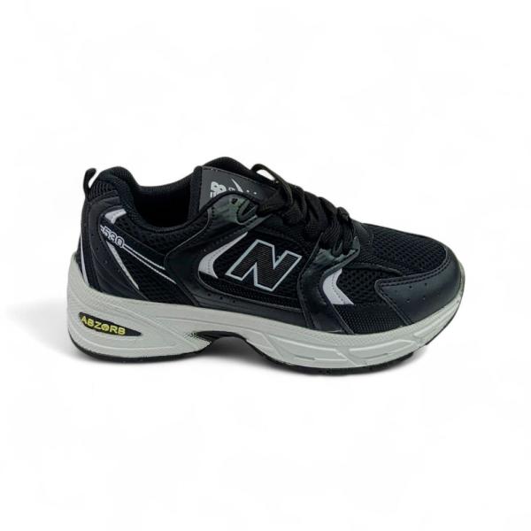 New Balance Siyah Beyaz Mikro Taban