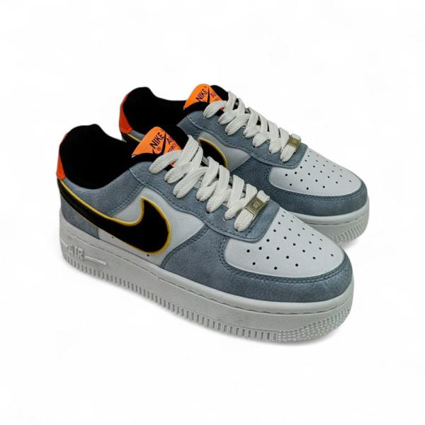 Nike Air Force Beyaz Taban Kot Lacivert