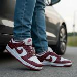 Nike Air Jordon Beyaz Taban Beyaz Bordo