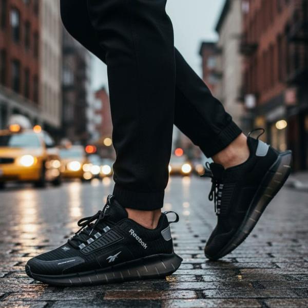 Reebok Air File Su Geçirmez Siyah Taban Şeffaf