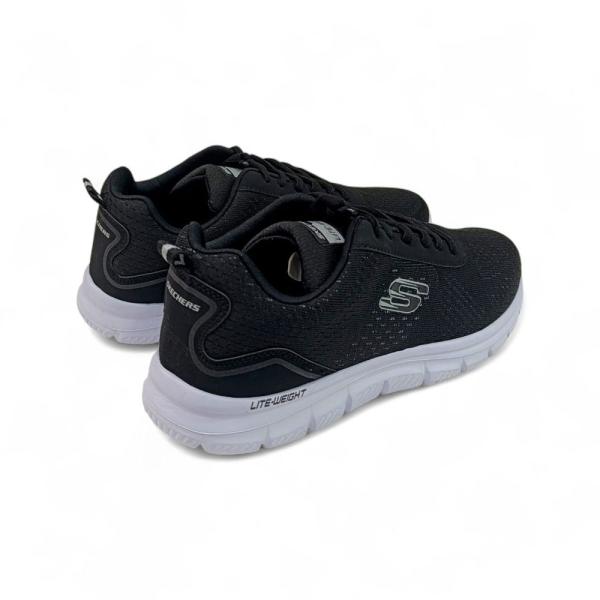 Skechers Air File Siyah Taban Siyah Siyah