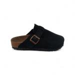 Birkenstock Siyah Toka Detaylı Kapalı Kışlık Terlik