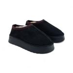 UGG Siyah Kalın Taban Kadın Terlik