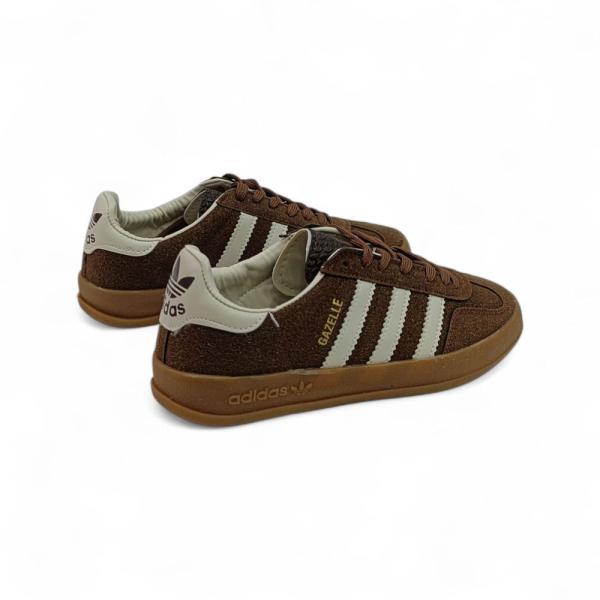 Adidas Gazelle Kahve Bej Kauçuk Taban
