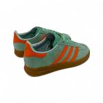 Adidas Gazelle Su Yeşili Oranj Kauçuk Taban