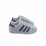 Adidas Super Star Beyaz Gümüş Cam Kırığı