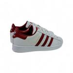 Adidas Super Star Beyaz Bordo