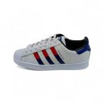 Adidas Super Star Bordo Mavi Beyaz