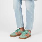 Adidas Gazelle Su Yeşili Oranj Kauçuk Taban