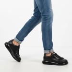 Alexander McQuuen Siyah Şeffaf Taban Siyah