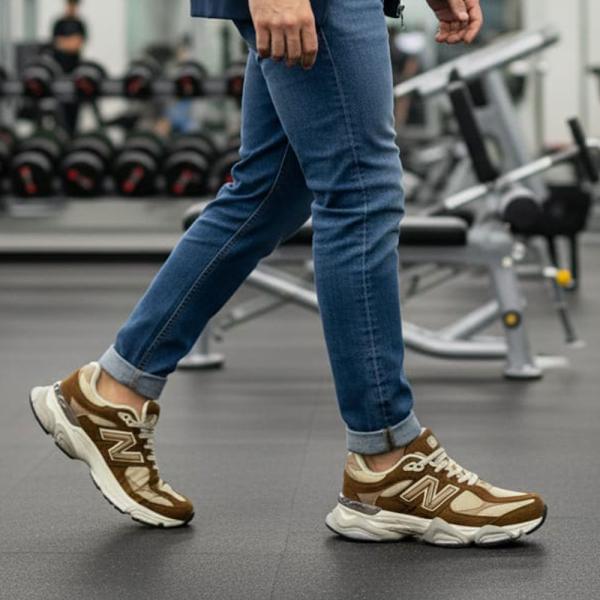 New Balance 9060 Kahve Bej Air File