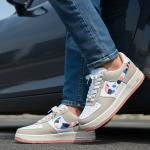 Nike Air Force Beyaz Gri Beyaz Taban