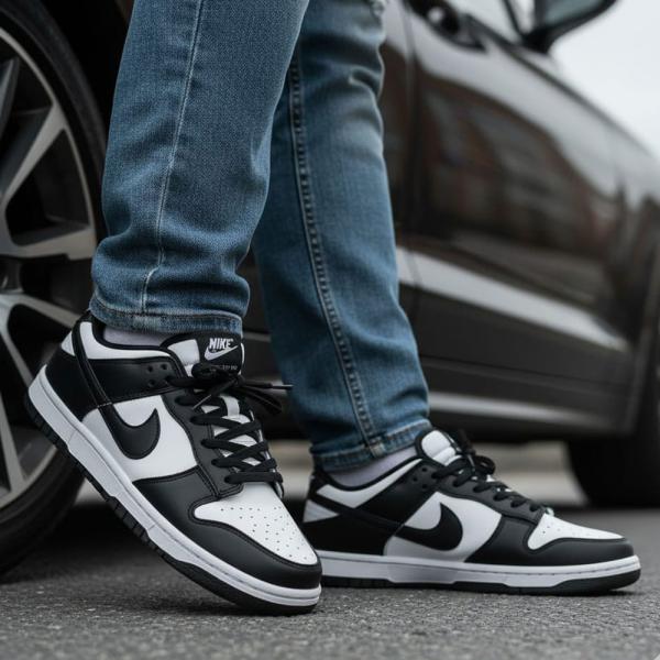 Nike Air Jordon Beyaz Taban Beyaz Siyah