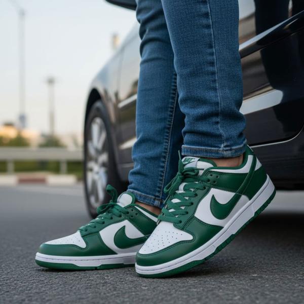 Nike Air Jordon Beyaz Yeşil Beyaz Taban