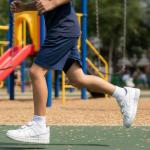 Nike Beyaza Beyaz Cırtlı Çocuk Spor