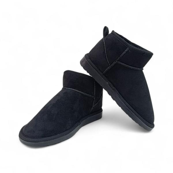 UGG Siyah İnce Taban Kadın Bot