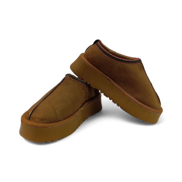 UGG Taba Kalın Taban Kadın Terlik